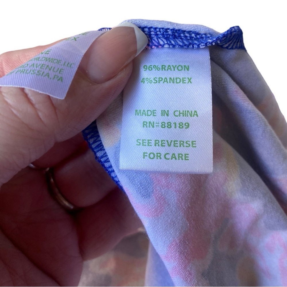 Lilly Pulitzer Loleta Strapless Tube Fit Flare Colorful Dress I Size: S - Picture 9 of 11